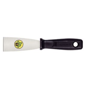 Espátula metálica flexible 4 cm, con mango plástico. Tramontina 77396045
