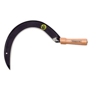 Hoz Metálica para Pasto Tramontina con Mango de Madera. Tramontina 77682015