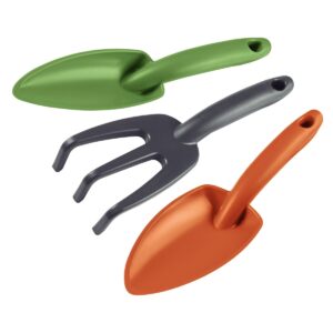 Kit para jardín 3 piezas, en plástico, embalaje plástico. Tramontina 78108100