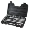 Juego 23 Piezas Dados Métricos Encastre 1/2''. Stanley 86531