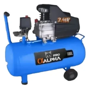 Compresor 2,4hp 100lts 225l/m. Alpha C610025