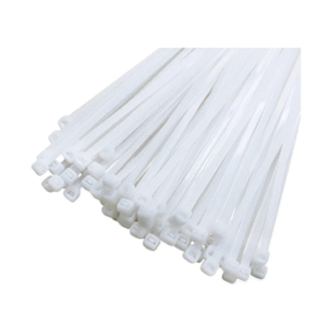 Precintos Blancos 8mm x 300mm x 50 Unidades. CHS B8300