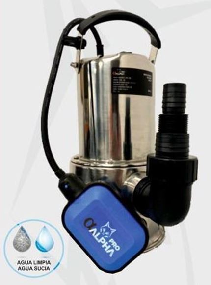 Bomba desagote Alpha Pro 750w 1HP. Alpha SBT9125