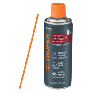 Lubricante Aerosol penetrante 400ml «TRUPER» WT-400SP. CODIGO DE PRODUCTO: 40028180
