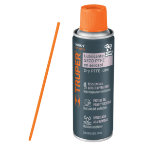 Lubricante Aerosol seco PTFE 240ml «TRUPER» WT-240TE. CODIGO DE PRODUCTO: 40028190