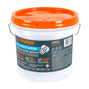 Grasa lubricante(Litio)Fusión 180° 3,5kg «TRUPER» GRAS-350. CÓDIGO DE PRODUCTO: 40028252