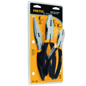 Jgo.3 Alicates (PEL-8P,PPC-8P,PCD-6P) «PRETUL»JGO-PIN-3B. CODIGO DE PRODUCTO: 40069004