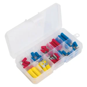 Kit Conectores Crimp Terminales 55pcs c/est»VOLTECK»TERA-K55. CODIGO DE PRODUCTO: 40072346