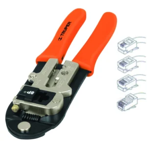 A.p/termi.multifunción(RJ-9,RJ-11,RJ-12yRJ-45)»TRUPER»PRJ-3X. CODIGO DE PRODUCTO: 40072349