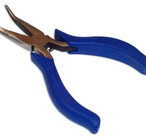 Alicate miniatura Punta Fina Curva 4½ «SLENDER». CODIGO DE PRODUCTO: 40072356