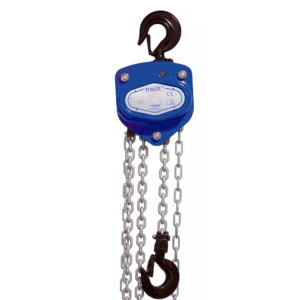 Aparejo «TRACTEL» a cadena TRALIFT 1 Ton. Elevación 3 mt. CODIGO DE PRODUCTO: 40086110
