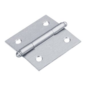 Bisagra cab.redonda,acero niquelado 2″x2″ «HERMEX» BC-203R. CODIGO DE PRODUCTO: 40275277
