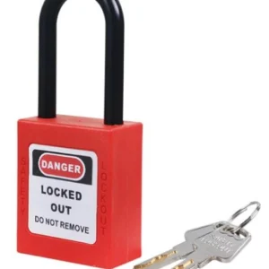 Candado de bloqueo rojo Dieléctrico «BOZZYS» BD-G11. CODIGO DE PRODUCTO: 40281040
