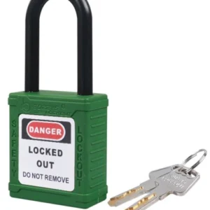 Candado de bloqueo verde Dieléctrico «BOZZYS» BD-G14. CODIGO DE PRODUCTO: 40281043