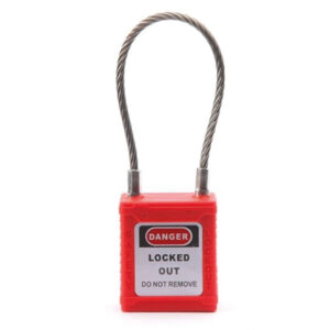 Candado de bloqueo c/aro de linga 3.2mm»BOZZYS»BD-G41. CODIGO DE PRODUCTO: 40281130