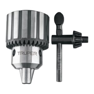 Mandril p/taladro 5/8″ c/llave,blister»TRUPER» BRO-5/8TP. CÓDIGO DE PRODUCTO: 42070016