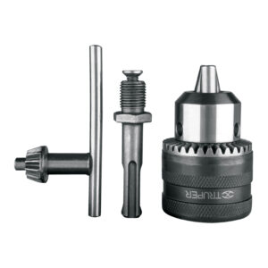 Mandril p/taladro 1/2″ c/llave+adap,blist»TRUPER» BRO-1/2S. CÓDIGO DE PRODUCTO: 42070070