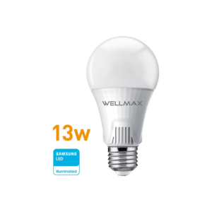 Lámpara LED 13w (equivale 115w) A65-E27, Cálida «WELLMAX». CÓDIGO DE PRODUCTO: 50400385