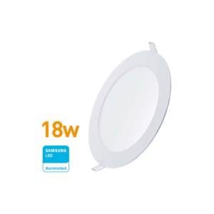 Panel LED Embutir Redondo 18w(1350Lúm)D:22cm Cálida»WELLMAX». CÓDIGO DE PRODUCTO: 50400525