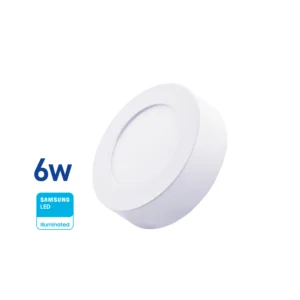 Panel LED Redondo 6w(360Lúm)D:12cm Fría «WELLMAX». CODIGO DE PRODUCTO: 50400610