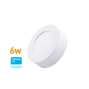 Panel LED Redondo 6w(360Lúm)D:12cm Cálida «WELLMAX». CODIGO DE PRODUCTO: 50400615