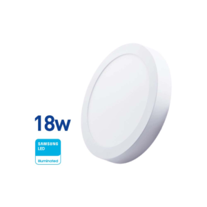 Panel LED Redondo 18w(1350Lúm)D:22cm Fría «WELLMAX». CÓDIGO DE PRODUCTO: 50400630