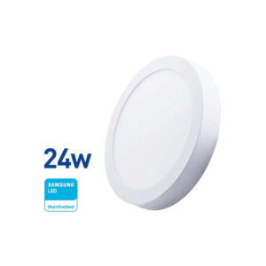 Panel LED Redondo 24w(1700Lúm)30cm Fría «WELLMAX». CODIGO DE PRODUCTO: 50400640