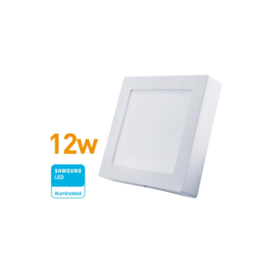 Panel LED Cuadrado 12w(840Lúm)17cm Cálida»WELLMAX». CÓDIGO DE PRODUCTO: 50400665