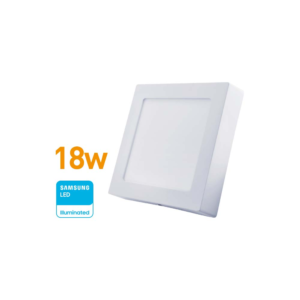 Panel LED Cuadrado 18w(1350Lúm)22cm Cálida»WELLMAX». CÓDIGO DE PRODUCTO: 50400675