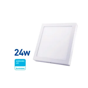 Panel LED Cuadrado 24w(1700Lúm)L:30cm Fría «WELLMAX». CÓDIGO DE PRODUCTO: 50400680