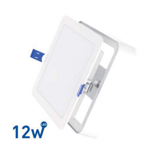 Panel LED 2 en 1 Cuadrado 12W(1200 Lúm)L:17cm Fría»WELLMAX». CÓDIGO DE PRODUCTO: 50400740