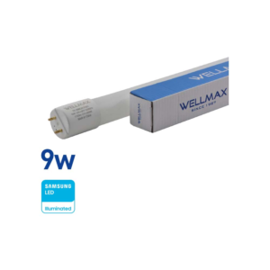 Tubo LED T8 9w(900Lúm)60cm Frío «WELLMAX». CÓDIGO DE PRODUCTO: 50501006