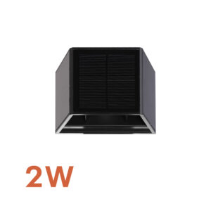 Farol pared LED Solar Angulo ajustable 2W Cál. «VOLTA». CÓDIGO DE PRODUCTO: 50501996