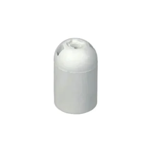 Portalampara plastico E27. Blanco «VOLTA». CÓDIGO DE PRODUCTO: 50800610
