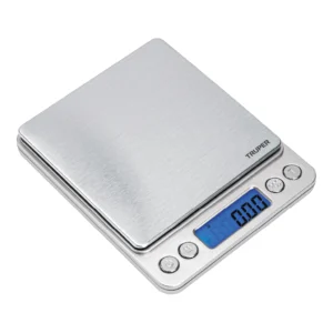 Balanza dig.p/cocina plato ac.inox 0,2g/500g»TRUPER»BASE-05B. CÓDIGO DE PRODUCTO: 60355012