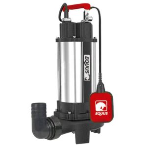 Bomba de agua sumergible 1500W 2 HP con triturador EQUUS. Código: V1300D