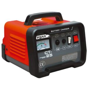 Cargador de Batería Automático Equus 12/24V - 25A Auto Moto Para Baterías de 20-250AH. Código: CT-25