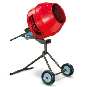 Hormigonera Portatil Vertical 140L con Protector de motor. Equus Código: MX140