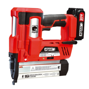 Clavadora Grapadora Inalámbrica 20V Equus Código: 9418A