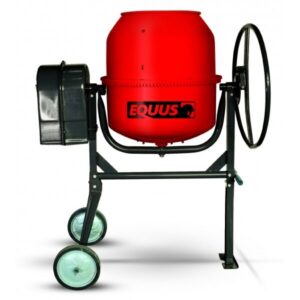 Hormigonera Portátil 180L con Volante Protector Plástico. Equus Código: CM180