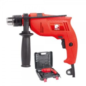 Taladro Eléctrico Equus 500w con Percutor / Maletín y Accesorios. Código: EQ6616B