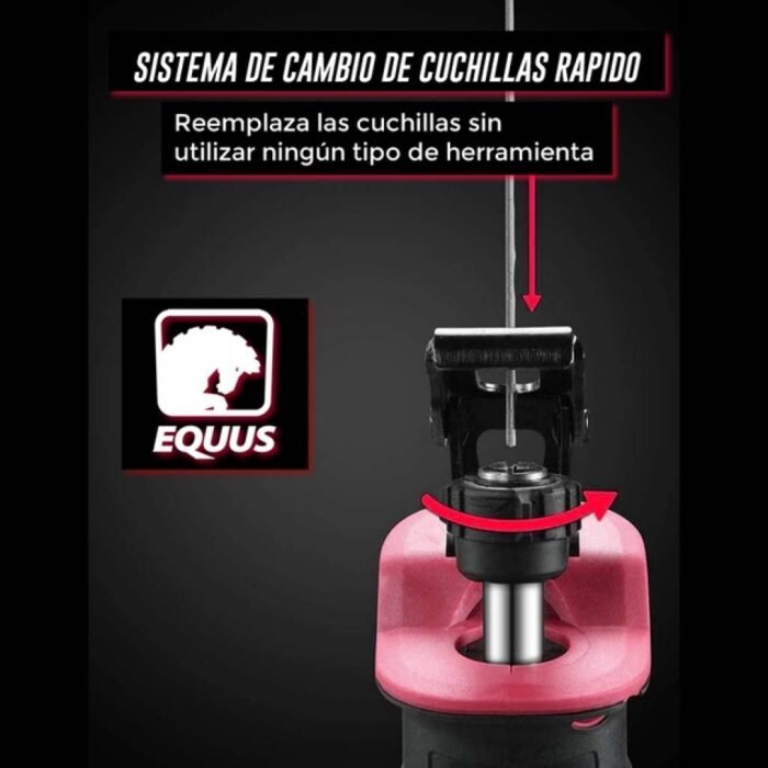 Sierra Recíproca Sable Inalámbrica con Batería y Cargador Equus. Código ...
