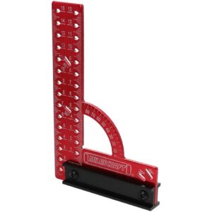 Escuadra De Precisión 150mm Carpintero Metrica MC Square Milescraft. Código: 8459
