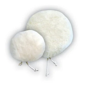 Bonete para pulidora 5″lana natural implantada «ROMA» 100. CODIGO DE PRODUCTO: 40286040