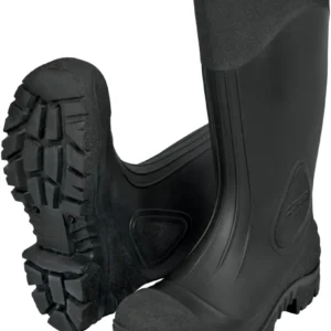 Bota jardinero negraPVC,int.algodón Talle 38 «TRUPER»BOT-24J. CODIGO DE PRODUCTO: 40288200