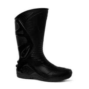 Bota para moto negra, PVC, impermeable T37 «MOTOSAFE». CODIGO DE PRODUCTO: 40288807