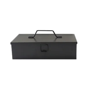 Caja herram.metal 300x160x80mm sin bandeja «PRESTO»91805. CODIGO DE PRODUCTO: 40330437