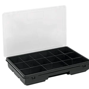 Caja organizadora 15 compartimentos 28X19X5cm»TRUPER» ORG-15. CODIGO DE PRODUCTO: 40332480