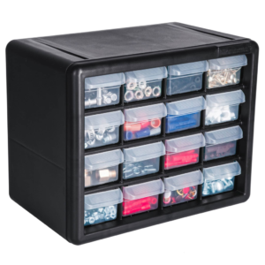 Organizador de 16 gavetas,27x22x16cm «TRUPER» ORG-16. CODIGO DE PRODUCTO: 40332726