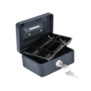 Caja caudales negra c/bandeja 60x120x100mm «HERMEX» CADI-12. CODIGO DE PRODUCTO: 40334192